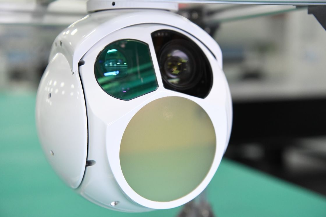 قطر 170mm EO IR UAV دوربین زوم هواپیمایی الکترو اپتیکال با LRF