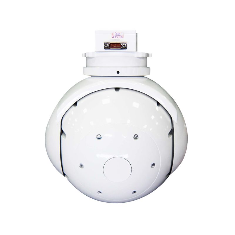 دوربین 24 ولت الکترو اپتیکال سنسورهای مادون قرمز وضوح 1920x1080 Airborne UAV Drone Pod