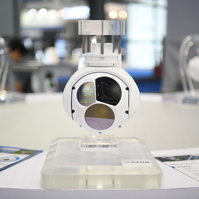 TS02 دوربین دو محور با وضوح بالا LWIR Thermal UAV Payload Gimbal Sensor با زوم