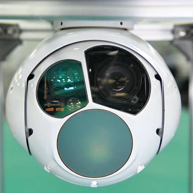 TS02 دوربین دو محور با وضوح بالا LWIR Thermal UAV Payload Gimbal Sensor با زوم
